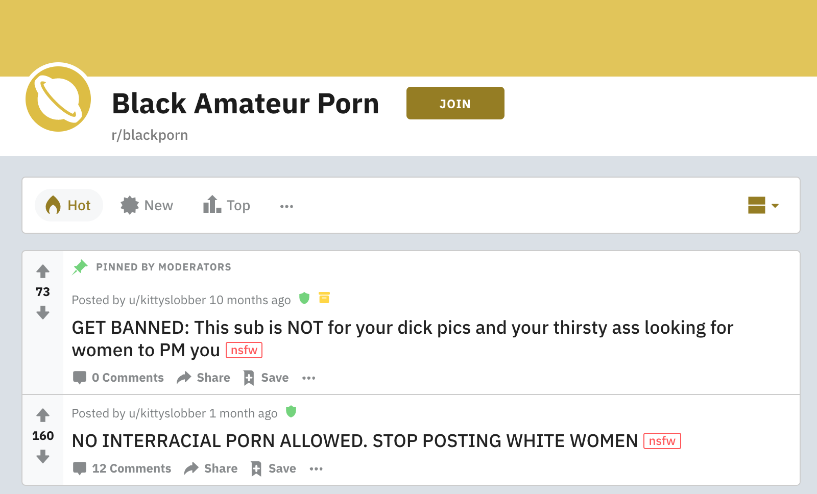 Racist Porn Sites